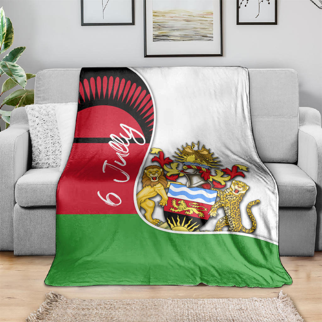 Malawi Independence Day 6 July Blanket Malawian Coat Of Arms Flag Ribbon