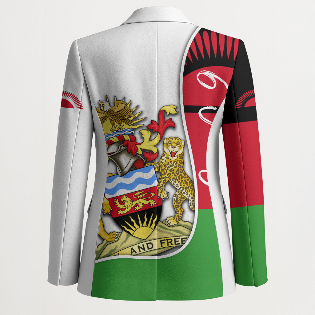 Malawi Independence Day 6 July Blazer Malawian Coat Of Arms Flag Ribbon