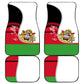 Malawi Independence Day 6 July Car Mats Malawian Coat Of Arms Flag Ribbon