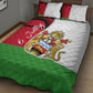 Malawi Independence Day 6 July Quilt Bed Set Malawian Coat Of Arms Flag Ribbon