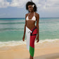 Malawi Independence Day 6 July Sarong Malawian Coat Of Arms Flag Ribbon