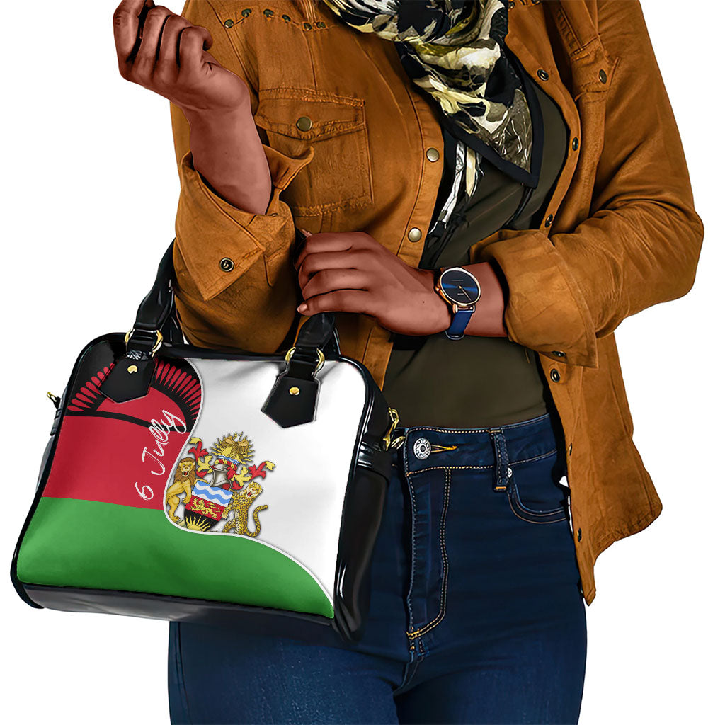 Malawi Independence Day 6 July Shoulder Handbag Malawian Coat Of Arms Flag Ribbon