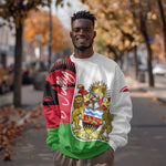 Malawi Independence Day 6 July Sweatshirt Malawian Coat Of Arms Flag Ribbon