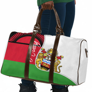 Malawi Independence Day 6 July Travel Bag Malawian Coat Of Arms Flag Ribbon