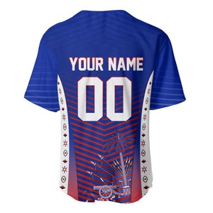 Personalized Haiti Football Eagle Champions Baseball Jersey Les Grenadiers Soccer Trophy 2026 Heritage Flag