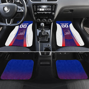 Personalized Haiti Football Eagle Champions Car Mats Les Grenadiers Soccer Trophy 2026 Heritage Flag
