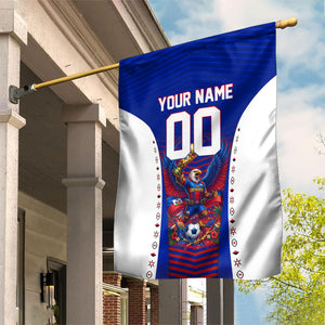 Personalized Haiti Football Eagle Champions Garden Flag Les Grenadiers Soccer Trophy 2026 Heritage Flag