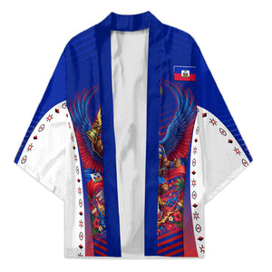 Personalized Haiti Football Eagle Champions Kimono Les Grenadiers Soccer Trophy 2026 Heritage Flag