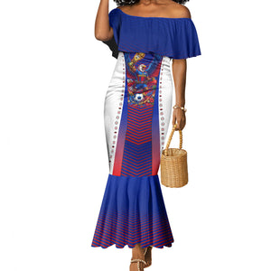 Personalized Haiti Football Eagle Champions Mermaid Dress Les Grenadiers Soccer Trophy 2026 Heritage Flag