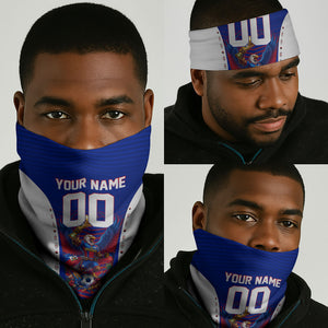 Personalized Haiti Football Eagle Champions Neck Gaiter Les Grenadiers Soccer Trophy 2026 Heritage Flag