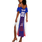 Personalized Haiti Football Eagle Champions Summer Maxi Dress Les Grenadiers Soccer Trophy 2026 Heritage Flag