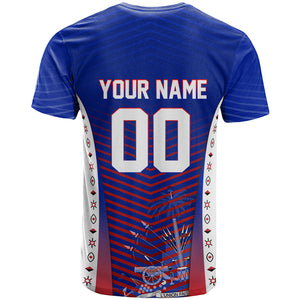 Personalized Haiti Football Eagle Champions T shirt Les Grenadiers Soccer Trophy 2026 Heritage Flag