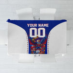 Personalized Haiti Football Eagle Champions Tablecloth Les Grenadiers Soccer Trophy 2026 Heritage Flag