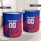 Personalized Haiti Soccer Les Grenadiers Laundry Basket Championship Football 2026 Trophy Haitian Flag Map