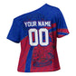 Personalized Haiti Soccer Les Grenadiers Cross Shoulder Shirt Championship Football 2026 Trophy Haitian Flag Map