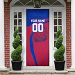 Personalized Haiti Soccer Les Grenadiers Door Cover Championship Football 2026 Trophy Haitian Flag Map