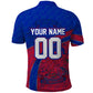 Personalized Haiti Soccer Les Grenadiers Polo Shirt Championship Football 2026 Trophy Haitian Flag Map