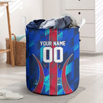 Personalized Les Grenadiers Haiti Football Laundry Basket Eagle Champions Trophy Heritage