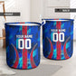 Personalized Les Grenadiers Haiti Football Laundry Basket Eagle Champions Trophy Heritage