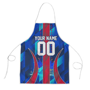 Personalized Les Grenadiers Haiti Football Apron Eagle Champions Trophy Heritage