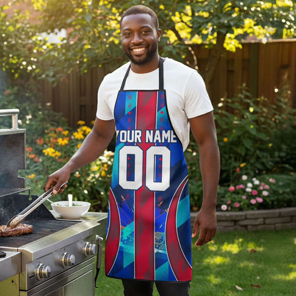 Personalized Les Grenadiers Haiti Football Apron Eagle Champions Trophy Heritage