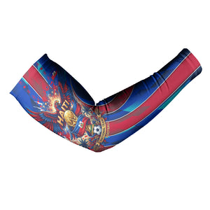 Personalized Les Grenadiers Haiti Football Arm Sleeves Eagle Champions Trophy Heritage