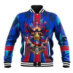 Personalized Les Grenadiers Haiti Football Baseball Jacket Eagle Champions Trophy Heritage