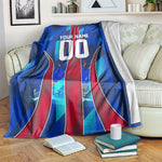 Personalized Les Grenadiers Haiti Football Blanket Eagle Champions Trophy Heritage
