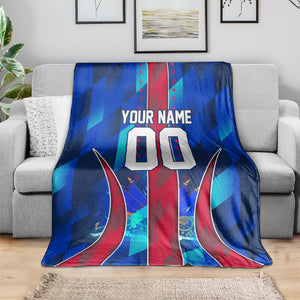 Personalized Les Grenadiers Haiti Football Blanket Eagle Champions Trophy Heritage