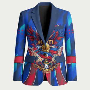 Personalized Les Grenadiers Haiti Football Blazer Eagle Champions Trophy Heritage