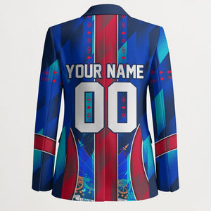 Personalized Les Grenadiers Haiti Football Blazer Eagle Champions Trophy Heritage