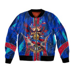 Personalized Les Grenadiers Haiti Football Bomber Jacket Eagle Champions Trophy Heritage