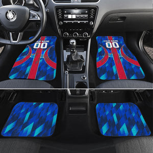 Personalized Les Grenadiers Haiti Football Car Mats Eagle Champions Trophy Heritage
