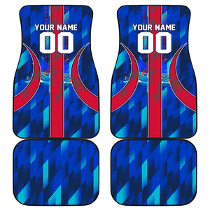 Personalized Les Grenadiers Haiti Football Car Mats Eagle Champions Trophy Heritage