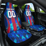 Personalized Les Grenadiers Haiti Football Car Seat Cover Eagle Champions Trophy Heritage