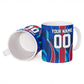 Personalized Les Grenadiers Haiti Football Ceramic Mug Eagle Champions Trophy Heritage