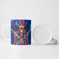 Personalized Les Grenadiers Haiti Football Ceramic Mug Eagle Champions Trophy Heritage