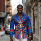Personalized Les Grenadiers Haiti Football Long Sleeve Button Shirt Eagle Champions Trophy Heritage