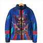 Personalized Les Grenadiers Haiti Football Padded Jacket Eagle Champions Trophy Heritage