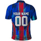 Personalized Les Grenadiers Haiti Football Polo Shirt Eagle Champions Trophy Heritage