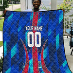 Personalized Les Grenadiers Haiti Football Quilt Eagle Champions Trophy Heritage