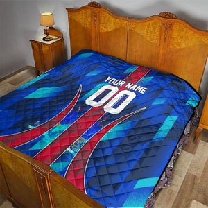 Personalized Les Grenadiers Haiti Football Quilt Eagle Champions Trophy Heritage