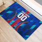 Personalized Les Grenadiers Haiti Football Rubber Doormat Eagle Champions Trophy Heritage