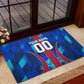 Personalized Les Grenadiers Haiti Football Rubber Doormat Eagle Champions Trophy Heritage