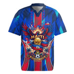 Personalized Les Grenadiers Haiti Football Rugby Jersey Eagle Champions Trophy Heritage