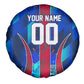 Personalized Les Grenadiers Haiti Football Spare Tire Cover Eagle Champions Trophy Heritage