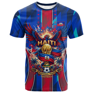 Personalized Les Grenadiers Haiti Football T shirt Eagle Champions Trophy Heritage