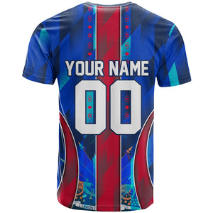 Personalized Les Grenadiers Haiti Football T shirt Eagle Champions Trophy Heritage