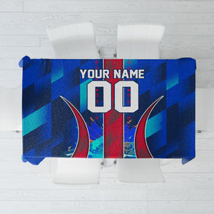 Personalized Les Grenadiers Haiti Football Tablecloth Eagle Champions Trophy Heritage