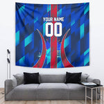 Personalized Les Grenadiers Haiti Football Tapestry Eagle Champions Trophy Heritage